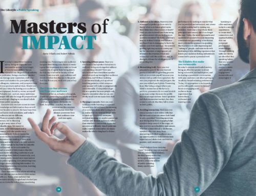 Today’s presenters must be masters of impact who deeply connect and engage with their audiences